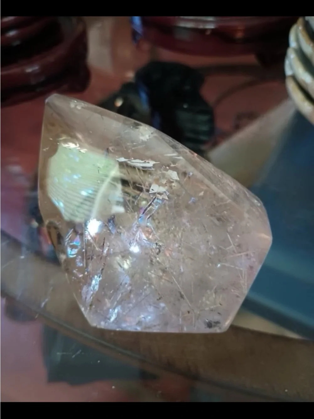 Rutilated Quartz Crystal